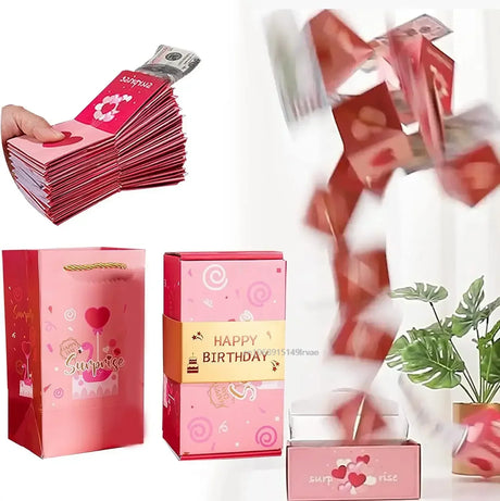 Festive Pop Out Box  Red Oriental Money Gift Holder - Product detail 23