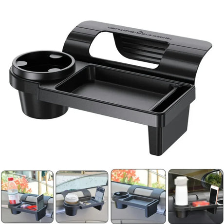 Car Door Storage Organizer  Multi-Function Cup Holder With Phone Slot - Product showcase