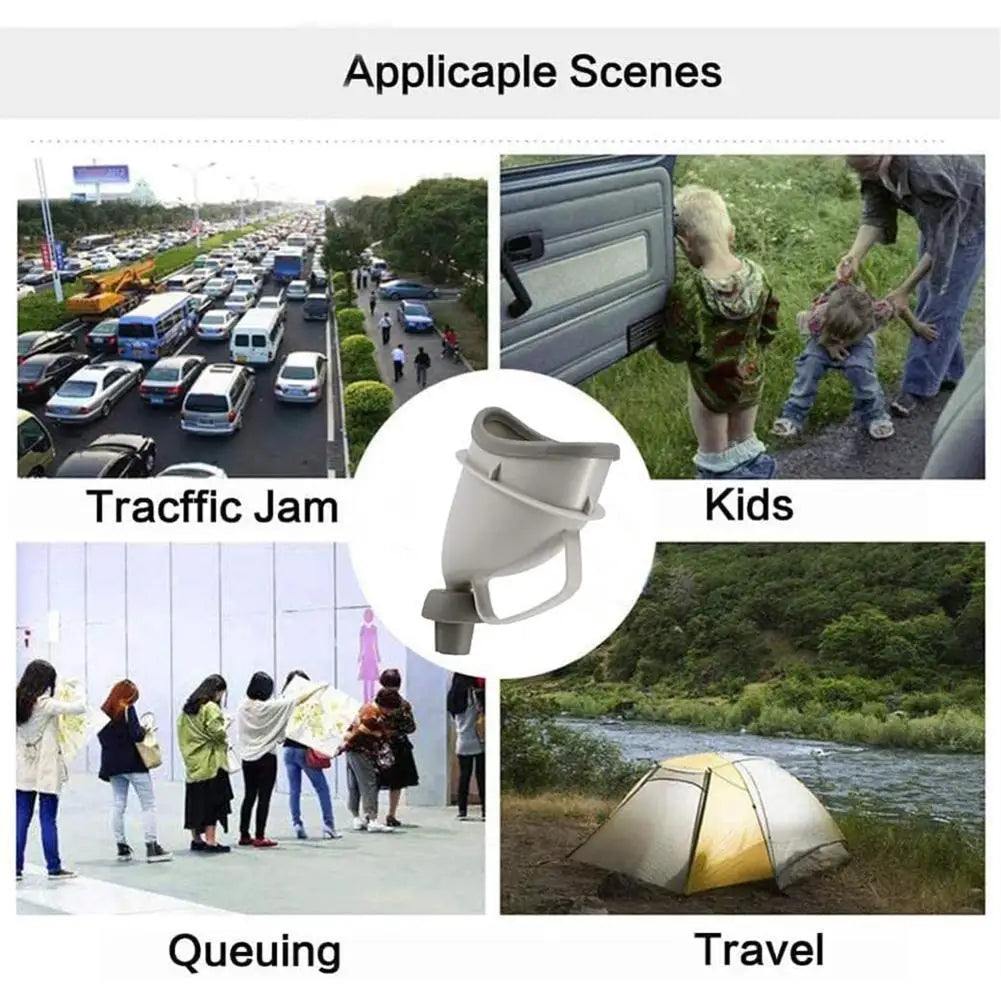 Portable Travel Urinal  Ergonomic Unisex Design - Product example