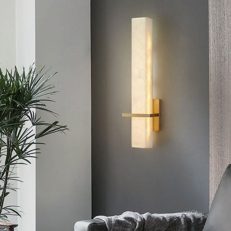 Modern LED Wall Lamp  Vertical Bar Design in White - Product detail 10