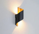 Modern Wall Light  Black Iron Curved Design - Product detail 7