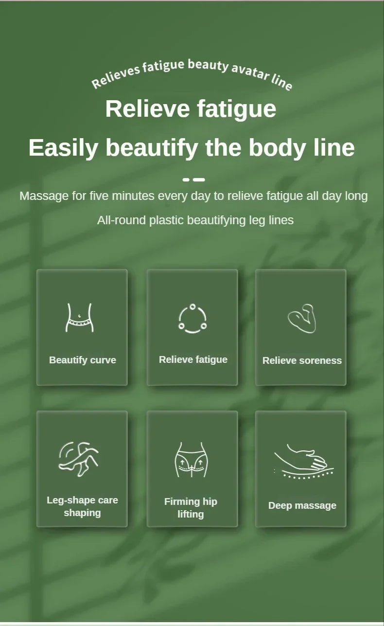 Ergonomic Body Massager  14-Wheel Therapeutic Roller Design - Product detail 12