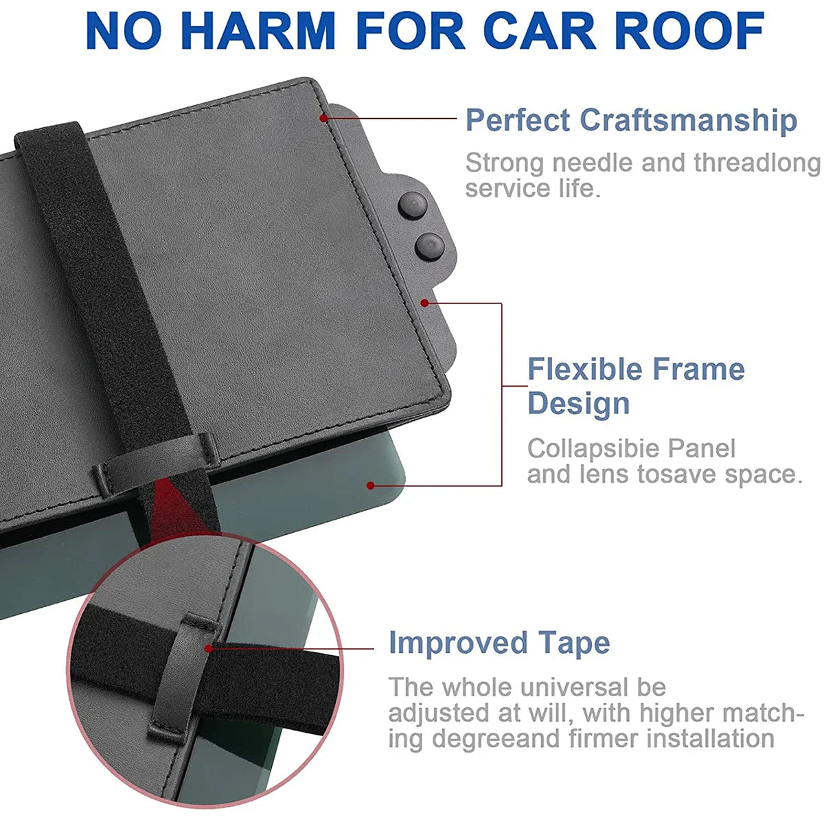 Car Sun Visor Extension  Polarized Anti-Glare Protection - Product detail 6