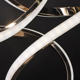 Modern LED Table Lamp  Spiral Aluminum Design - Product detail 4