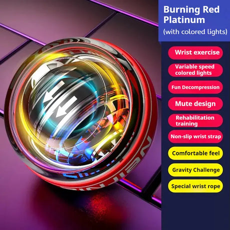 LED Gyroscopic Wrist Trainer  Motion-Activated Light Display - Product detail 13