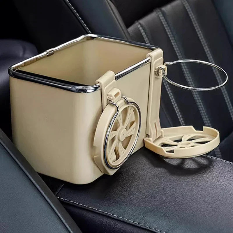 Car Storage Organizer  Dual Cup Holder Console Box - Product detail 9