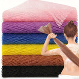 Mesh Bath Scrubber  Multi-Color Exfoliating Sponge Set - Product showcase