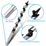 Professional Wood Drill Bit  Extended Hex Shank Design - Product showcase
