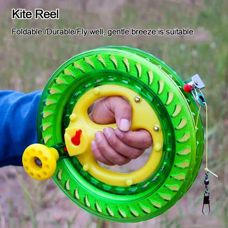 Professional Kite Reel  Ergonomic Handle with Smooth Winding System - Product showcase