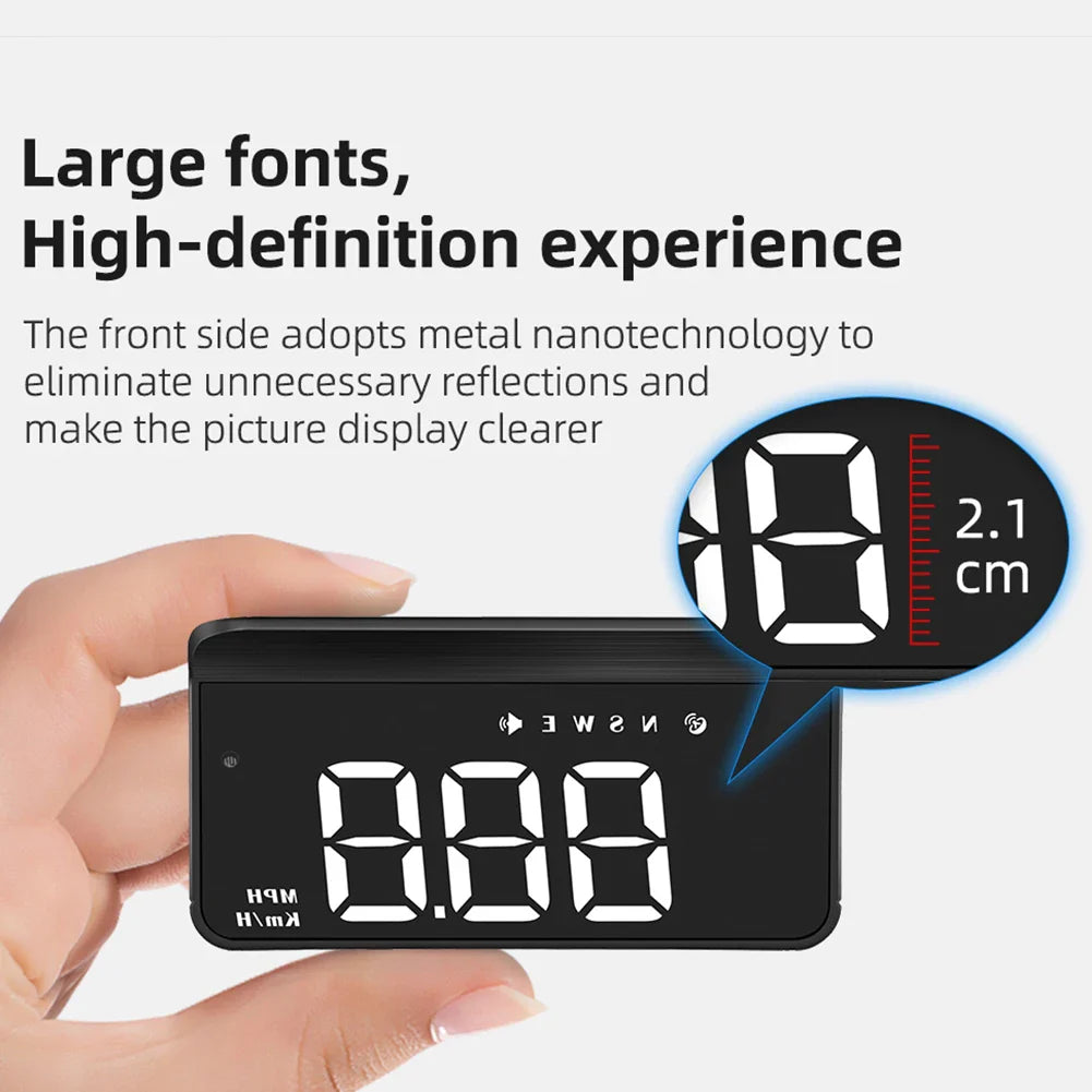 Smart GPS HUD Display  Digital Speedometer With Compass - Product detail 9
