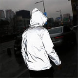 Reflective Safety Jacket  360 High Visibility Hooded Design - Product detail 5