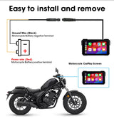 Smart Motorcycle Display  IPX7 Waterproof CarPlay Android Auto - Product detail 11