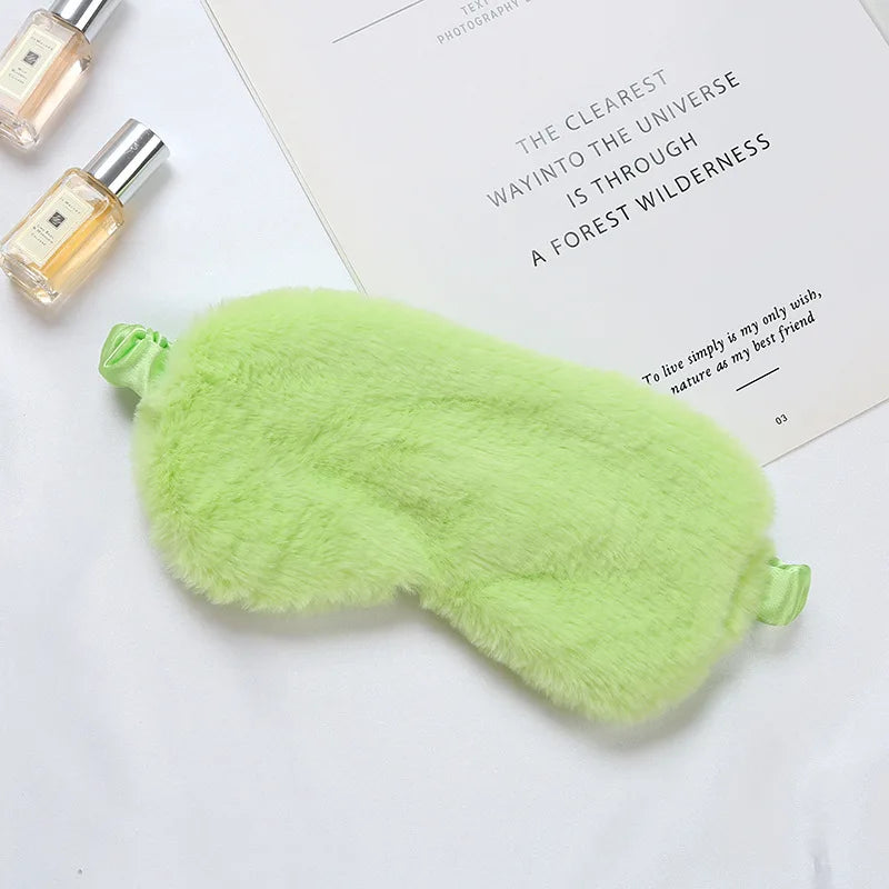 Plush Sleep Mask  Ultra-Soft Light Blocking Design - Product detail 12