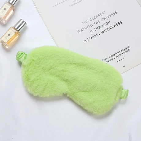 Plush Sleep Mask  Ultra-Soft Light Blocking Design - Product detail 12