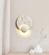 Stone Wall Light  Natural Textured Round Design - Product detail 7