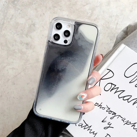 Dynamic Liquid iPhone Case  Luminous Glitter Quicksand Design - Product detail 11