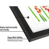 Kids Artwork Display Frame  Magnetic Wood Frame With Glass - Product detail 8