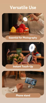 Magnetic Selfie Ring Light  Height Adjustable LED Phone Light - Product detail 7