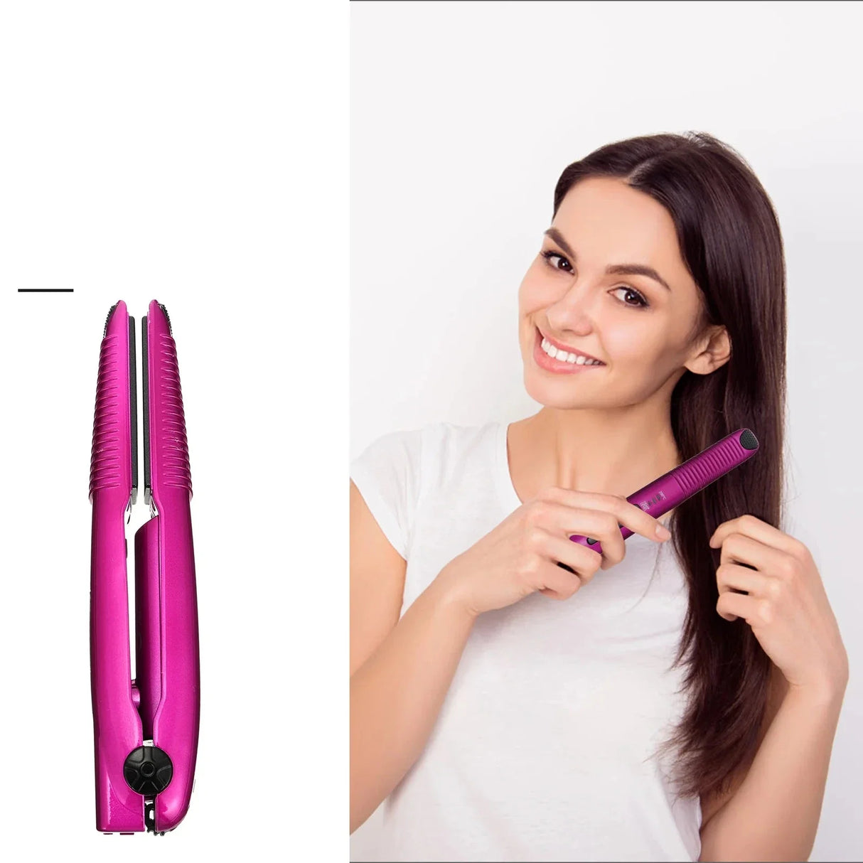 Portable Hair Styling Wand  USB Rechargeable 3-Temperature Tool - Product detail 4