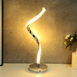 Modern LED Desk Lamp  Spiral Design White Aluminum - Product detail 7