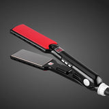 Professional Wide Plate Hair Straightener  Digital Titanium Styling Iron - Product showcase