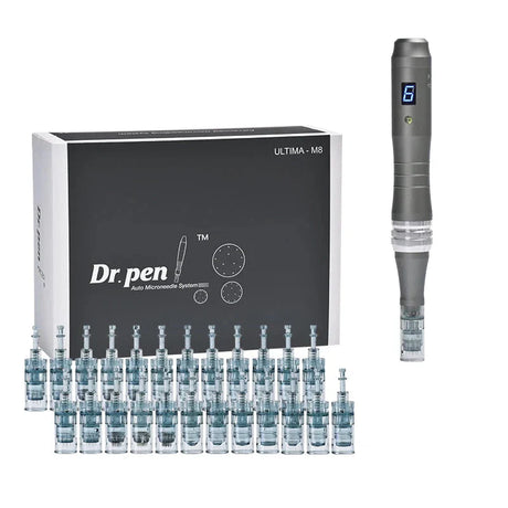 Professional Microneedling System  Digital Display Dermapen Set - Product showcase