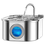 Pet Water Fountain  LED Indicator Stainless Steel Design - Product detail 24