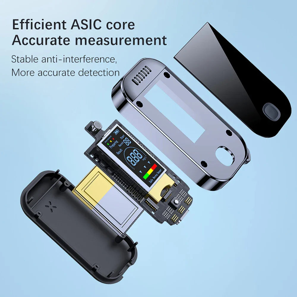 Digital Alcohol Tester  LCD Display with USB Charging - Product detail 5