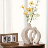Modern Ceramic Vases  Dual Opening Design - Product detail 5
