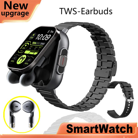 Smart Fitness Watch  2-in-1 AMOLED With Wireless Earbuds - Product detail 17