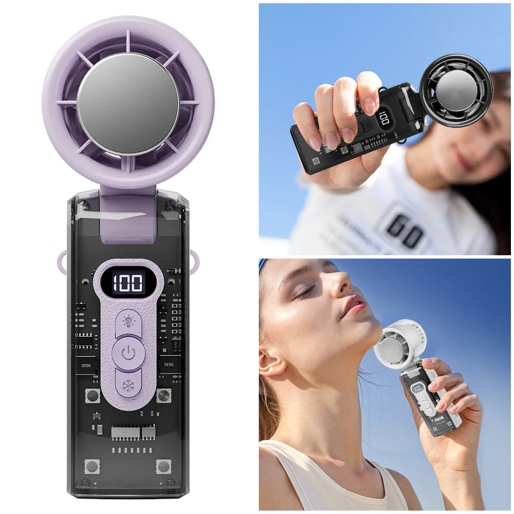 Portable Turbo Fan  Digital LED Display With 100 Speed Levels - Product detail 7
