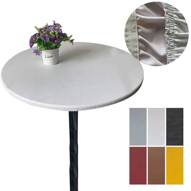 Round Table Cover  Waterproof Leather Finish - Product detail 4
