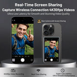Magnetic Selfie Mirror  Phone Camera Monitor With Wireless Remote - Product detail 4