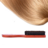Professional Teasing Brush  Boar Bristle Wooden Handle - Product detail 8