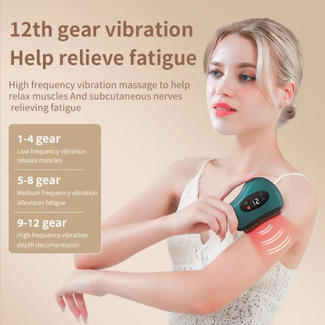 Facial Massage Tool  Digital Gua Sha With Heat  Vibration - Product showcase