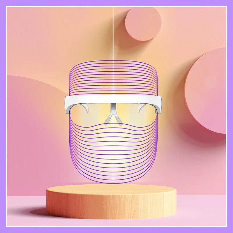 LED Light Therapy Mask  7-Mode Skincare Treatment - Product showcase