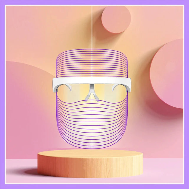 LED Light Therapy Mask  7-Mode Skincare Treatment - Product showcase