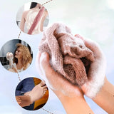 Mesh Bath Scrubber  Multi-Color Exfoliating Sponge Set - Product detail 7