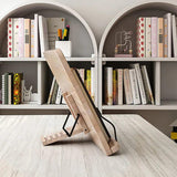Wooden Book Stand  Adjustable Pine Reading Holder - Product detail 4