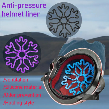 Cooling Helmet Liner  Anti-Pressure Silicone Ventilation System - Product showcase