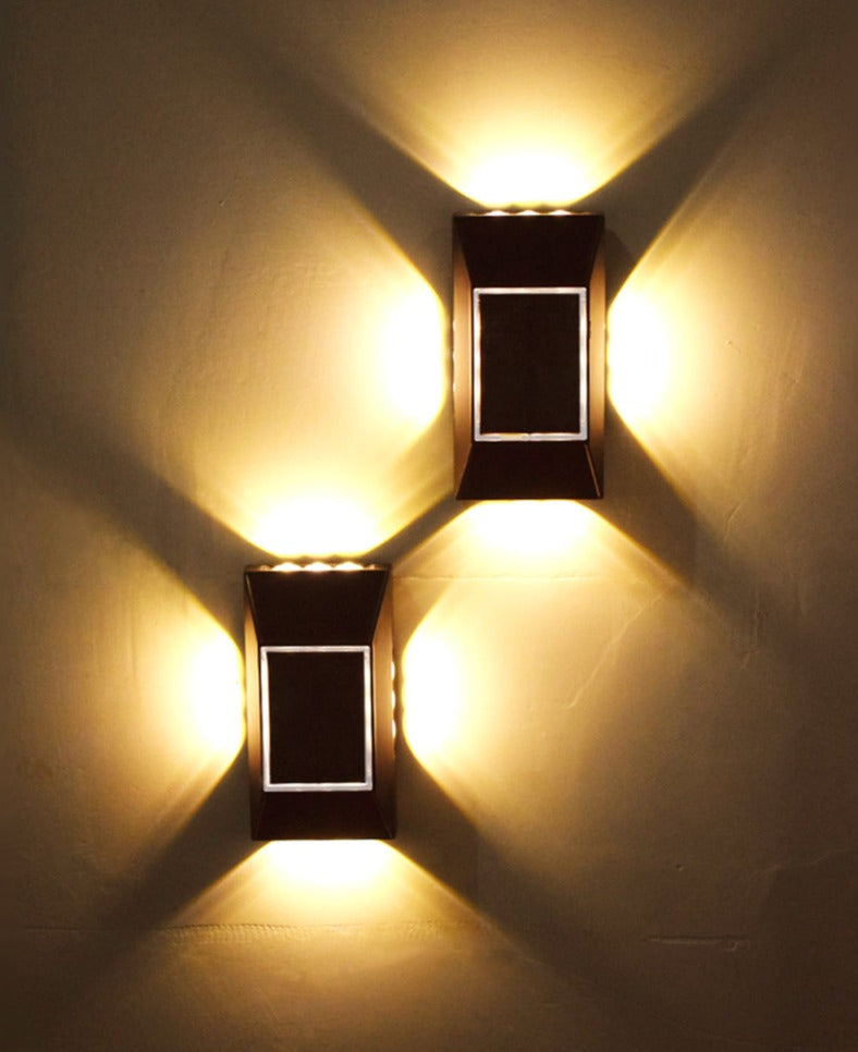 Solar Wall Light  Up-Down LED Outdoor Stair Illumination - Product detail 9