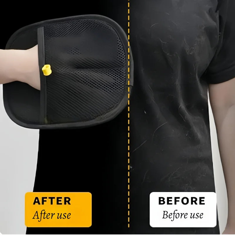 Pet Hair Removal Glove  Silicone Grooming Tool For Furniture  Fabrics - Product detail 5
