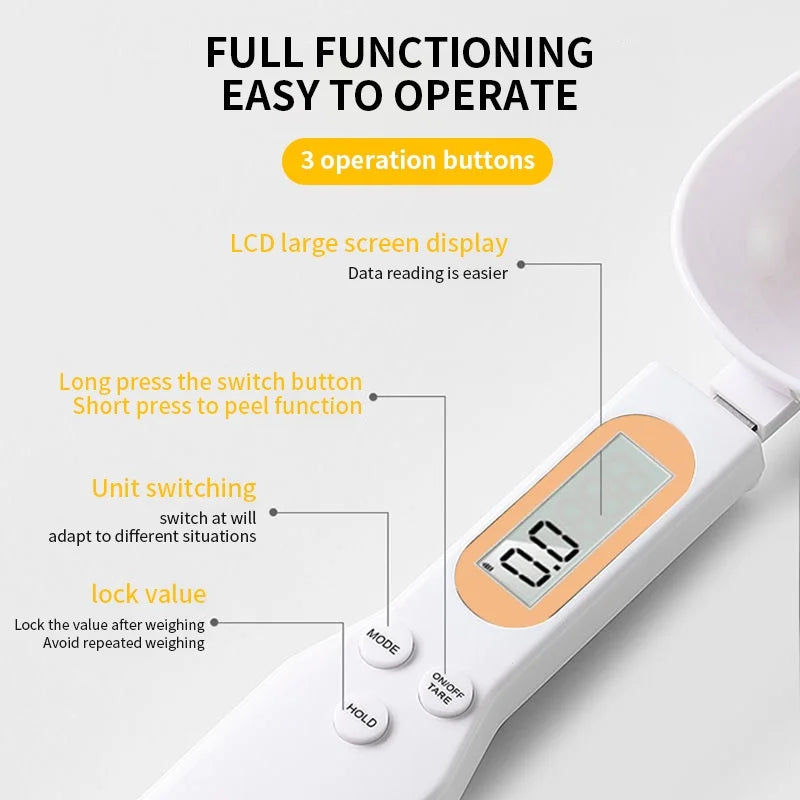 Digital Kitchen Scale Spoon  LCD Display Precision Measuring Tool - Product detail 6