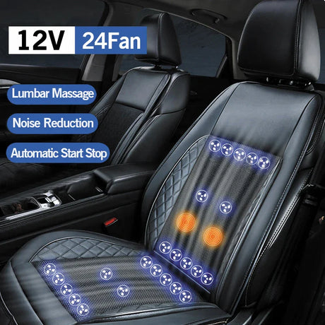 Car Cooling Massage Seat  24-Fan Ventilation System - Product detail 15