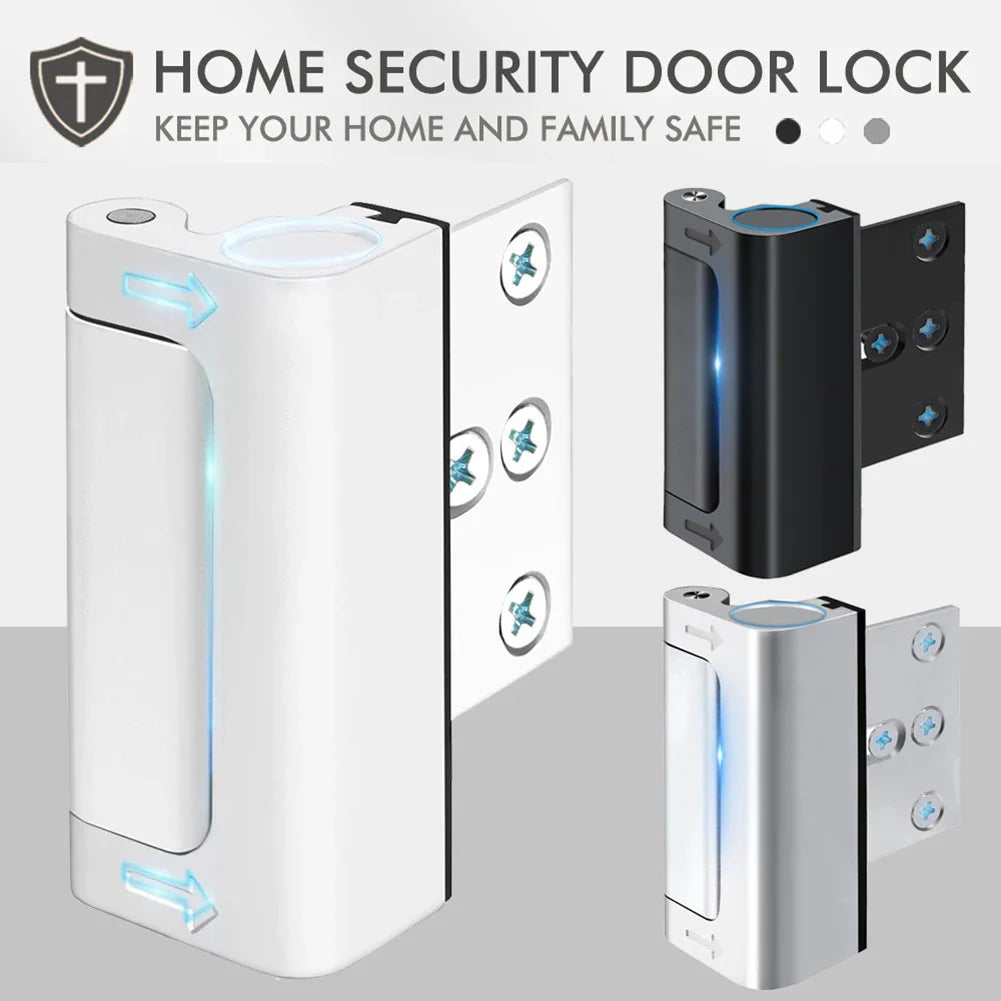 Smart Door Security Lock  Aluminum Alloy Childproof Latch - Product showcase