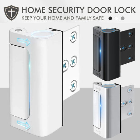 Smart Door Security Lock  Aluminum Alloy Childproof Latch - Product showcase