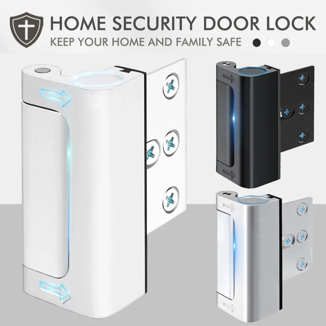 Smart Door Security Lock  Aluminum Alloy Childproof Latch - Product showcase