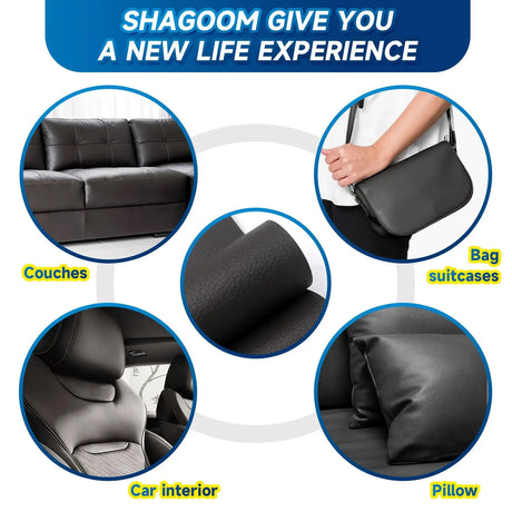 Leather Repair Patch  Self-Adhesive PU Material for Furniture and Accessories - Product showcase