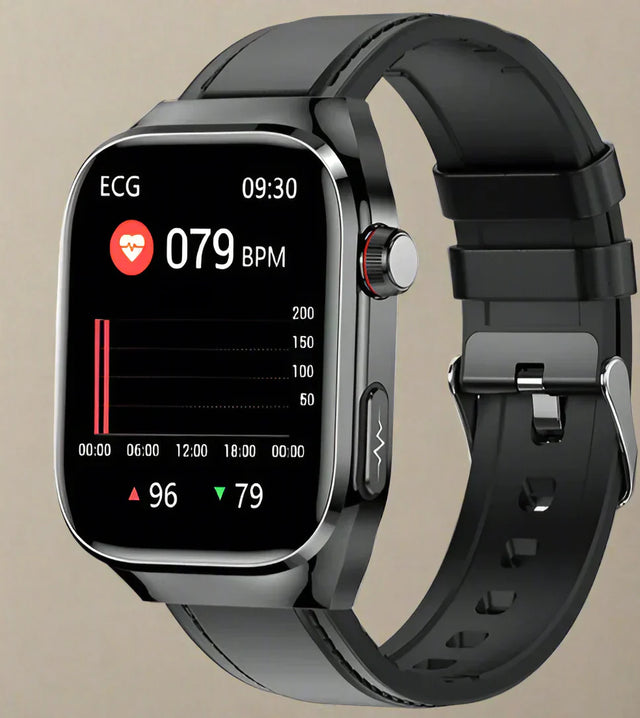 Smart Health Monitor Watch  ECG Blood Sugar Tracking Display - Product showcase