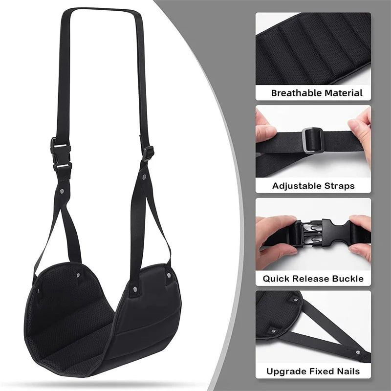 Travel Footrest Hammock  Portable Leg Support With Carry Bag - Product detail 9